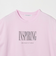 コットン ロゴプリント フレンチスリーブ Tシャツ