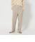 麻 ワイド ストレートパンツ