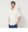 【WEB限定 WARDROBE SMART】ドレープ  バンドカラー スキッパーシャツ