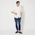 【WEB限定 WARDROBE SMART】ドレープ  バンドカラー スキッパーシャツ
