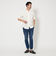 【WEB限定 WARDROBE SMART】ドレープ  バンドカラー スキッパーシャツ