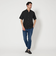 【WEB限定 WARDROBE SMART】ドレープ  バンドカラー スキッパーシャツ
