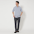 【WEB限定 WARDROBE SMART】ドレープ  バンドカラー スキッパーシャツ