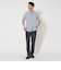 【WEB限定 WARDROBE SMART】ドレープ  バンドカラー スキッパーシャツ