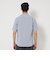 【WEB限定 WARDROBE SMART】ドレープ  バンドカラー スキッパーシャツ