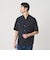 【WEB限定 WARDROBE SMART】ドレープ  バンドカラー スキッパーシャツ