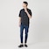 【WEB限定 WARDROBE SMART】ドレープ  バンドカラー スキッパーシャツ