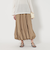 【WEB限定】タフタ バルーンスカート -ウォッシャブル-