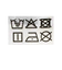 【WEB限定】グレンチェックプリント ワイドパンツ -ウォッシャブル-