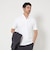 【WEB限定 WARDROBE SMART】ステイ クリーン ピケ スキッパー ポロシャツ【抗菌・防臭】
