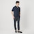 【WEB限定 WARDROBE SMART】ステイ クリーン ピケ スキッパー ポロシャツ【抗菌防臭】