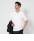 【WEB限定 WARDROBE SMART】ステイ クリーン ピケ ヘンリーネック Tシャツ【抗菌・防臭】
