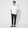 【WEB限定 WARDROBE SMART】ステイ クリーン ピケ ヘンリーネック Tシャツ【抗菌・防臭】