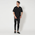 【WEB限定 WARDROBE SMART】ステイ クリーン ピケ ヘンリーネック Tシャツ【抗菌・防臭】