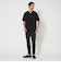 【WEB限定 WARDROBE SMART】ステイ クリーン ピケ ヘンリーネック Tシャツ【抗菌・防臭】