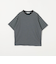ケミカル ボーダー クルーネック Tシャツ