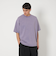 ケミカル ボーダー クルーネック Tシャツ