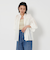 【WEB限定】コットンレーヨン シャーリングブラウスII -ウォッシャブル-