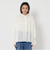 【WEB限定】コットンレーヨン シャーリングブラウスII -ウォッシャブル-