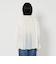 【WEB限定】コットンレーヨン シャーリングブラウスII -ウォッシャブル-