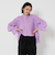【WEB限定】コットンレーヨン シャーリングブラウスII -ウォッシャブル-