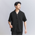 【WEB限定 WARDROBE SMART】 Reflax オープンカラー シャツ