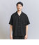 【WEB限定 WARDROBE SMART】 Reflax オープンカラー シャツ