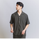 【WEB限定 WARDROBE SMART】 Reflax オープンカラー シャツ