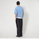 ストライプ タフタ イージー パンツ