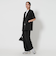 【WEB限定 Wardrobe DAILY MINIMAL】ハーフスリーブ ドルマンジャケット -ウォッシャブル-