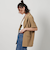 【WEB限定 Wardrobe DAILY MINIMAL】ハーフスリーブ ドルマンジャケット -ウォッシャブル-