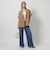 【WEB限定 Wardrobe DAILY MINIMAL】ハーフスリーブ ドルマンジャケット -ウォッシャブル-