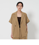 【WEB限定 Wardrobe DAILY MINIMAL】ハーフスリーブ ドルマンジャケット -ウォッシャブル-