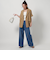 【WEB限定 Wardrobe DAILY MINIMAL】ハーフスリーブ ドルマンジャケット -ウォッシャブル-