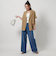 【WEB限定 Wardrobe DAILY MINIMAL】ハーフスリーブ ドルマンジャケット -ウォッシャブル-