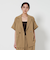 【WEB限定 Wardrobe DAILY MINIMAL】ハーフスリーブ ドルマンジャケット -ウォッシャブル-