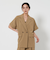 【WEB限定 Wardrobe DAILY MINIMAL】ハーフスリーブ ドルマンジャケット -ウォッシャブル-