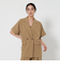 【WEB限定 Wardrobe DAILY MINIMAL】ハーフスリーブ ドルマンジャケット -ウォッシャブル-