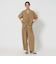 【WEB限定 Wardrobe DAILY MINIMAL】ハーフスリーブ ドルマンジャケット -ウォッシャブル-