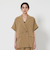 【WEB限定 Wardrobe DAILY MINIMAL】ハーフスリーブ ドルマンジャケット -ウォッシャブル-