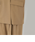【WEB限定 Wardrobe DAILY MINIMAL】ハーフスリーブ ドルマンジャケット -ウォッシャブル-