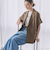 【WEB限定 Wardrobe DAILY MINIMAL】ハーフスリーブ ドルマンジャケット -ウォッシャブル-