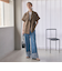 【WEB限定 Wardrobe DAILY MINIMAL】ハーフスリーブ ドルマンジャケット -ウォッシャブル-
