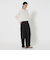 【WEB限定 Wardrobe DAILY MINIMAL】ランダムタック テーパードパンツ -ウォッシャブル-