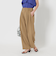 【WEB限定 Wardrobe DAILY MINIMAL】ランダムタック テーパードパンツ -ウォッシャブル-