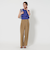 【WEB限定 Wardrobe DAILY MINIMAL】ランダムタック テーパードパンツ -ウォッシャブル-