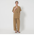 【WEB限定 Wardrobe DAILY MINIMAL】ランダムタック テーパードパンツ -ウォッシャブル-