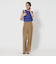 【WEB限定 Wardrobe DAILY MINIMAL】ランダムタック テーパードパンツ -ウォッシャブル-