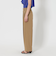 【WEB限定 Wardrobe DAILY MINIMAL】ランダムタック テーパードパンツ -ウォッシャブル-