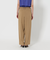 【WEB限定 Wardrobe DAILY MINIMAL】ランダムタック テーパードパンツ -ウォッシャブル-